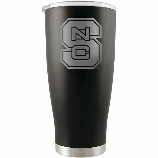 Hot Sale 🔔 Unbranded NC State Wolfpack 20oz. Etched Team Logo Tumbler - Black 🔥 - Image 2