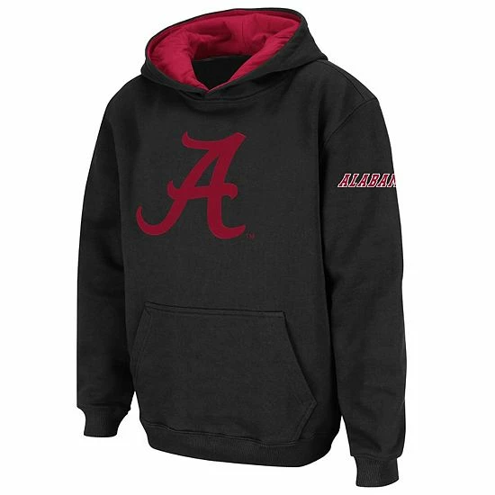 Coupon ๐ Unbranded Youth Stadium Athletic Black Alabama Crimson Tide Big Logo Pullover Hoodie ๐