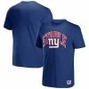 Wholesale 🥰 Unbranded Men's NFL X Staple Blue New York Giants Logo Lockup T-Shirt 🥰