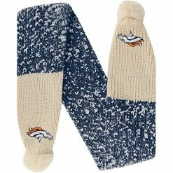 Best deal 🎉 Unbranded FOCO Denver Broncos Confetti Scarf With Pom 🛒