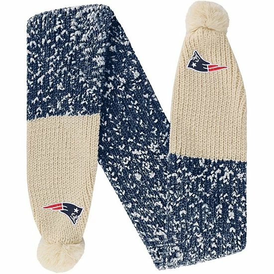 Best Sale 🥰 Unbranded FOCO New England Patriots Confetti Scarf With Pom 😍