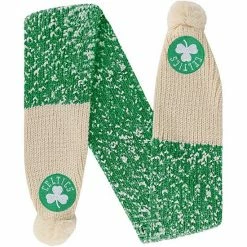 Deals 👏 Unbranded FOCO Boston Celtics Confetti Scarf With Pom ✔️