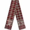 Cheapest 👍 Unbranded FOCO Alabama Crimson Tide Plaid Color Block Scarf 😉