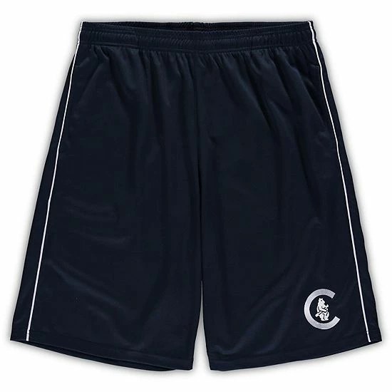 Hot Sale ๐งจ Unbranded Men's Navy Chicago Cubs Big & Tall Cooperstown Collection Mesh Shorts ๐