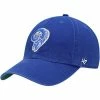 Cheap 🔔 Unbranded Men's '47 Royal Los Angeles Rams Legacy Franchise Fitted Hat 🛒