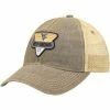 Outlet ✔️ Unbranded Men's Gray West Virginia Mountaineers Legacy Point Old Favorite Trucker Snapback Hat 🧨