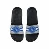 Hot Sale 🔥 Unbranded FOCO Kansas City Royals Stripe Raised Slide 🩴 Sandals 🔔