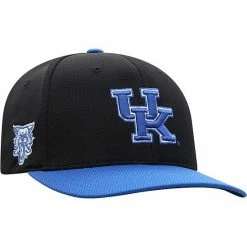 Best Sale ⌛ Unbranded Men's Top Of The World Black/Royal Kentucky Wildcats Two-Tone Reflex Hybrid Tech Flex Hat 🥰