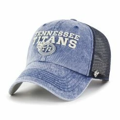 Best reviews of ⌛ Unbranded Men's '47 Navy Tennessee Titans Drumlin Trucker Clean Up Snapback Hat 🎉