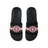 Discount 🧨 Unbranded FOCO Indiana Hoosiers Stripe Raised Slide 🩴 Sandals 🎁