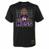 Top 10 🎁 Unbranded Youth Mitchell & Ness Randy Moss Black Minnesota Vikings Caricature Graphic T-Shirt ⌛