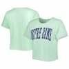 Flash Sale 🥰 Unbranded 👩 Women's ZooZatz Mint Notre Dame Fighting Irish Core Fashion Cropped T-Shirt 🧨
