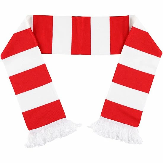 New 👍 Unbranded Red/White Liverpool 60'' Club Bar Scarf ⭐