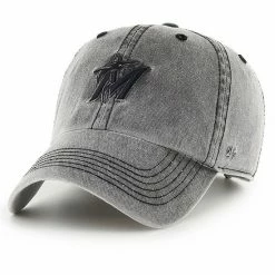 Best Pirce 🧨 Unbranded 👩 Women's '47 Black Miami Marlins Mist Clean Up Adjustable Hat 🎁