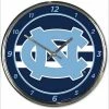 Deals 🔔 Unbranded WinCraft North Carolina Tar 👠 Heels Chrome Wall Clock 🤩