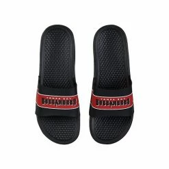 Promo 🥰 Unbranded FOCO Tampa Bay Buccaneers Stripe Raised Slide 🩴 Sandals 🌟