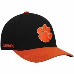 Discount 🧨 Unbranded Men's Top Of The World Black/Orange Clemson Tigers Two-Tone Reflex Hybrid Tech Flex Hat ❤️
