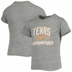 Best deal 🥰 Unbranded Youth League Collegiate Wear Heathered Gray Texas Longhorns Victory Falls Tri-Blend T-Shirt ✨