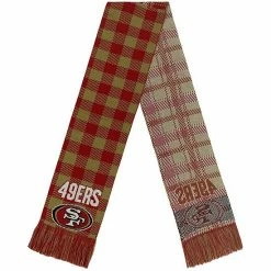 Best deal 🔔 Unbranded FOCO San Francisco 49ers Plaid Color Block Scarf ❤️