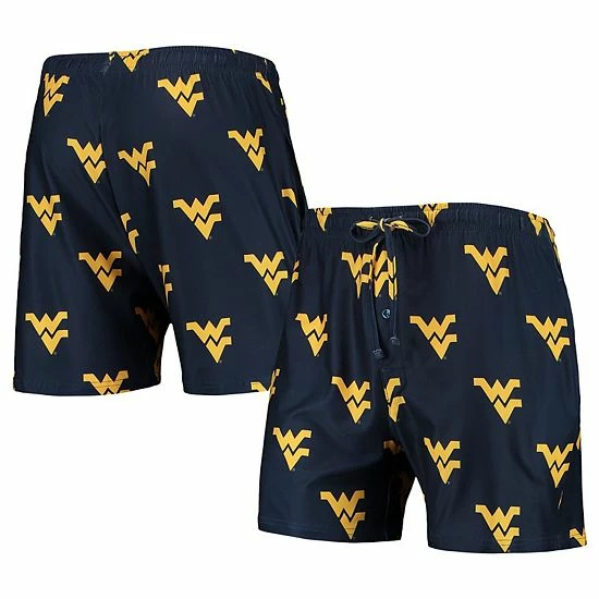 Promo ๐ Unbranded Men's Concepts Sport Navy West Virginia Mountaineers Flagship Allover Print Jam Shorts ๐งจ - Image 2