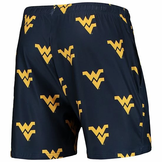 Promo ๐ Unbranded Men's Concepts Sport Navy West Virginia Mountaineers Flagship Allover Print Jam Shorts ๐งจ - Image 4