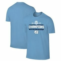 Cheap 🎉 Unbranded Men's Original Retro Brand Carolina Blue North Carolina Tar 👠 Heels 2022 ACC ⚾ Baseball Conference Tournament Champions T-Shirt 🔥