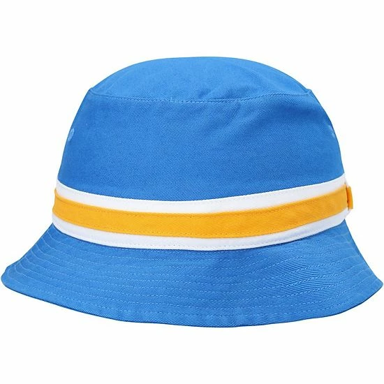 Budget ✔️ Unbranded Men's '47 Blue Los Angeles Chargers Striped Bucket Hat 🔥 - Image 3