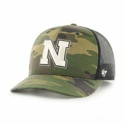 Budget 🌟 Unbranded Men's '47 Camo/Black Nebraska Huskers Team Logo Trucker Snapback Hat 👍