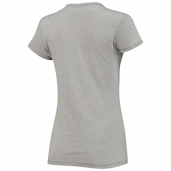 Coupon 🥰 Unbranded 👩 Women's Alternative Apparel Heathered Gray Tennessee Volunteers Keepsake College Seal T-Shirt 💯 - Image 4