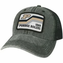 Brand new 🤩 Unbranded Men's Black Purdue Boilermakers Sun & Bars Dashboard Trucker Snapback Hat 🥰