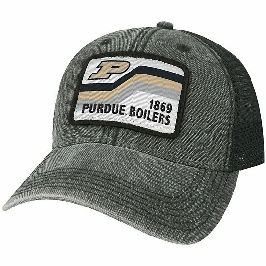 Brand new 🤩 Unbranded Men's Black Purdue Boilermakers Sun & Bars Dashboard Trucker Snapback Hat 🥰 - Image 2