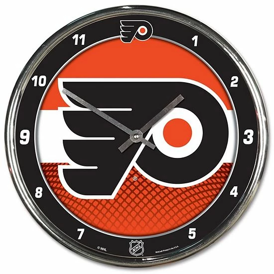 Wholesale 😍 Unbranded WinCraft Philadelphia Flyers Chrome Wall Clock 💯