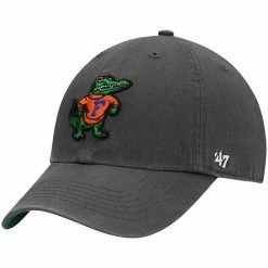 Top 10 🔥 Unbranded Men's '47 Charcoal Florida Gators Team Franchise Fitted Hat 😀