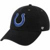 Best Pirce 🧨 Unbranded Men's Carhartt X '47 Black Indianapolis Colts Team Clean-Up Adjustable Hat 🎁