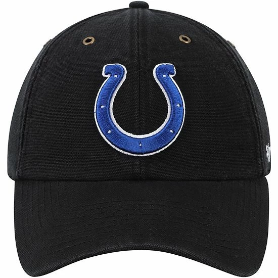 Best Pirce ๐งจ Unbranded Men's Carhartt X '47 Black Indianapolis Colts Team Clean-Up Adjustable Hat ๐ - Image 3