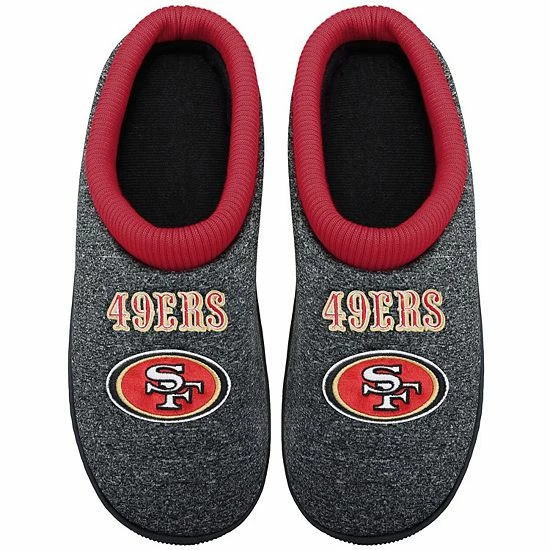 Discount ๐ Unbranded Men's FOCO San Francisco 49ers Cup Sole Slippers ๐