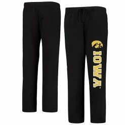 Top 10 ⌛ Unbranded Youth Black Iowa Hawkeyes Essential Lounge Pants ⭐