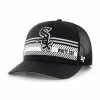 Deals 🎉 Unbranded Men's '47 Black Chicago White Sox Cumberland Trucker Snapback Hat 🛒