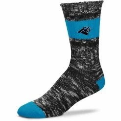 Best reviews of ⭐ Unbranded 👩 Women's For Bare Feet Carolina Panthers Alpine Stripes Crew 🧦 Socks 🎉