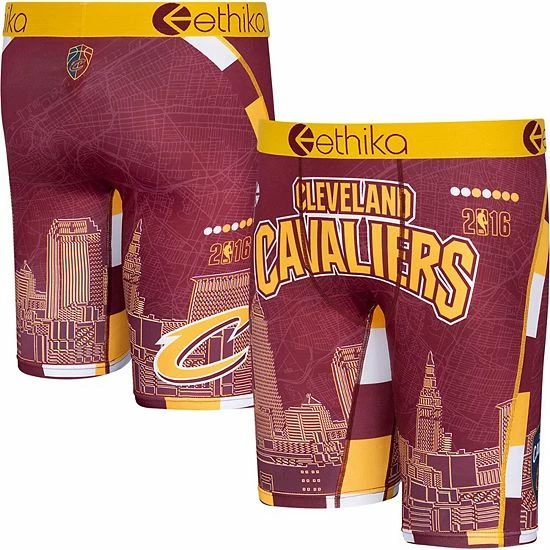 Cheap โ Unbranded Youth Ethika Wine Cleveland Cavaliers 2021/22 City Edition Boxer Briefs ๐