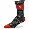 Top 10 🔔 Unbranded 👩 Women's For Bare Feet San Francisco 49ers Alpine Stripes Crew 🧦 Socks 💯