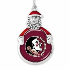 Promo 🎉 Unbranded Florida State Seminoles Santa Claus Ornament 🥰
