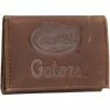 Discount 😍 Unbranded Florida Gators Leather Team Tri-Fold Wallet 😀