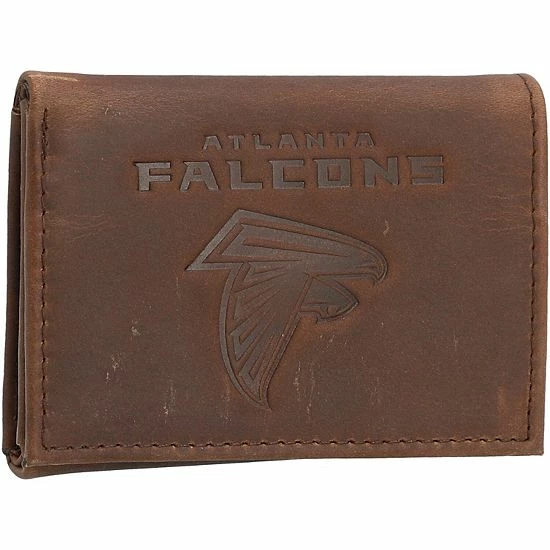 New ๐ Unbranded Atlanta Falcons Leather Team Tri-Fold Wallet ๐ - Image 2
