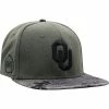 Cheapest ⭐ Unbranded Men's Top Of The World Olive/Black Oklahoma Sooners OHT Military Appreciation Two-Tone Breacher Snapback Hat ✔️