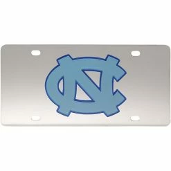 Wholesale ❤️ Unbranded North Carolina Tar 👠 Heels Stainless Steel Laser-Cut License Plate 😍