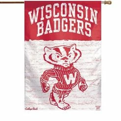 Top 10 ✔️ Unbranded WinCraft Wisconsin Badgers 28" X 40" College Vault Single-Sided House Banner 😍