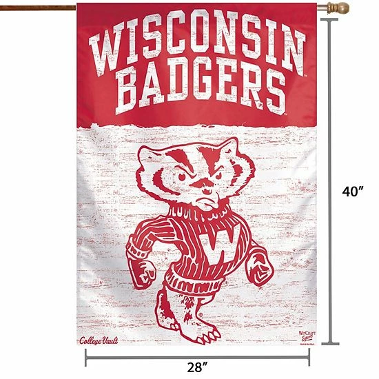 Top 10 โ๏ธ Unbranded WinCraft Wisconsin Badgers 28" X 40" College Vault Single-Sided House Banner ๐ - Image 3