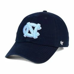 Hot Sale ✔️ Unbranded North Carolina Tar 👠 Heels '47 Clean Up Adjustable Hat - Navy 🌟