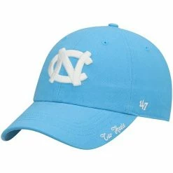 Best Pirce ❤️ Unbranded 👩 Women's '47 Carolina Blue North Carolina Tar 👠 Heels Miata Clean Up Logo Adjustable Hat 😀